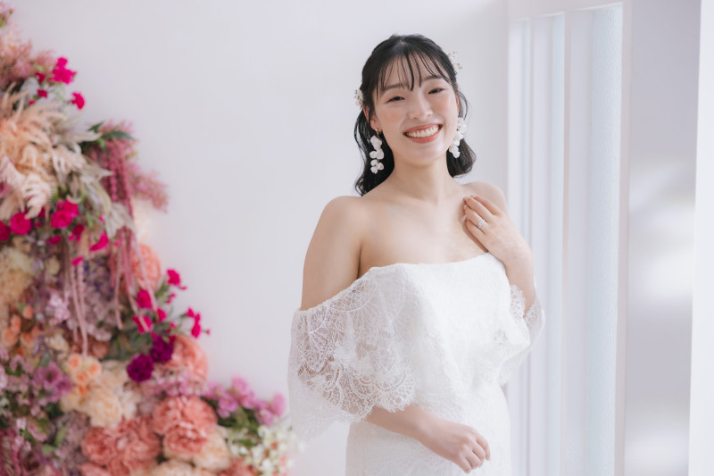 新婦さんソロショット！