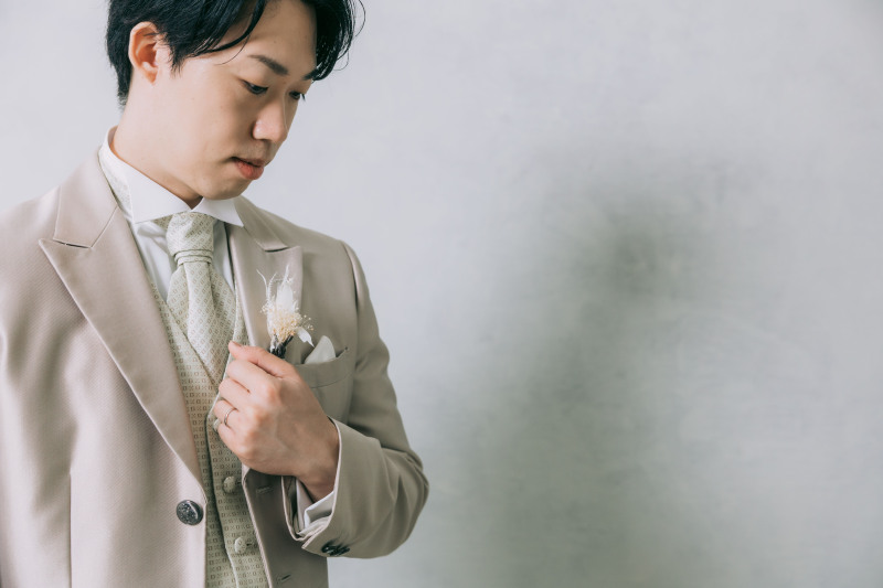 新郎さんソロショット！！