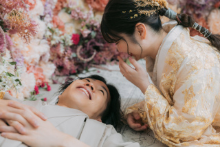 和装ハウススタジオで夏も涼しく♪