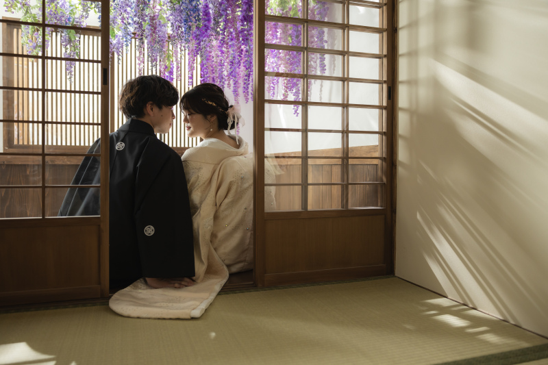 お顔を近づけて