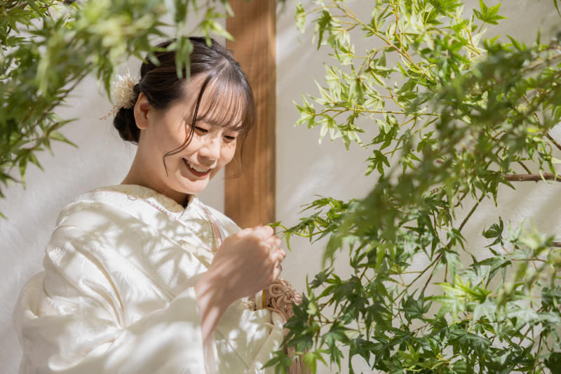 ご新婦様のソロショット