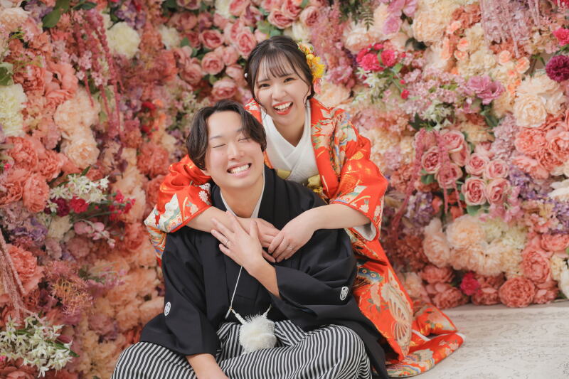 賑やか和装撮影！