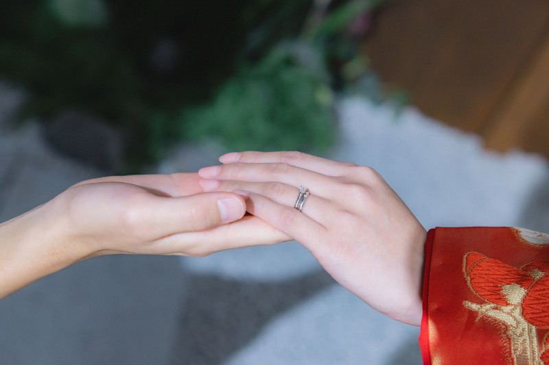 お手元ショット！