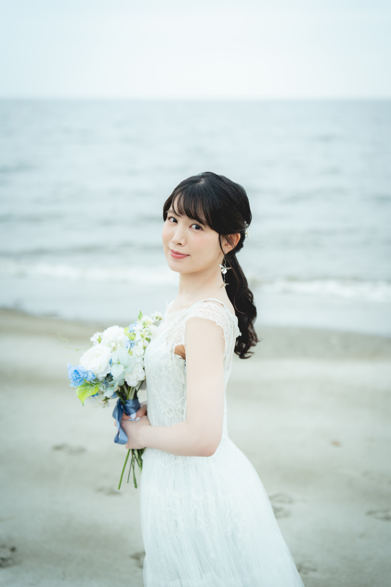 新婦さんのソロショット！