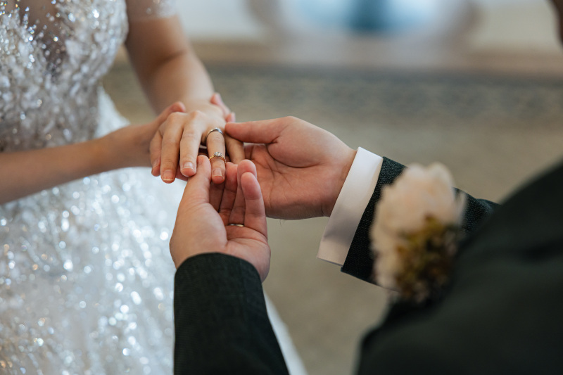 指輪のショット