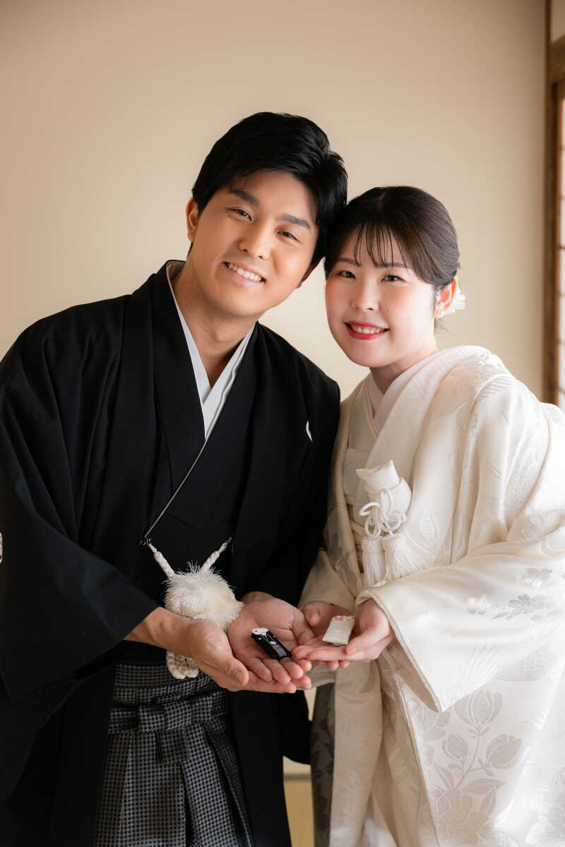 白無垢にお着替え！