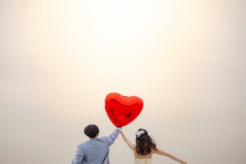 ふたりの愛の大きさ♡