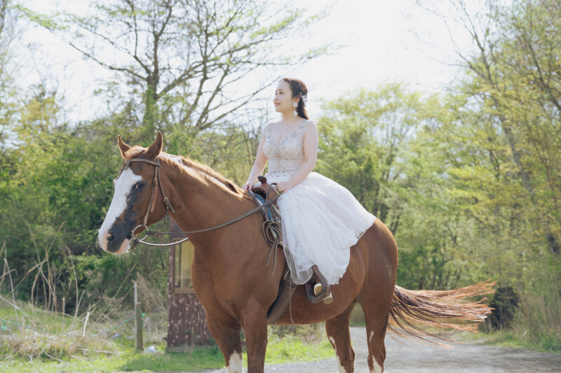 新婦さんソロショット
