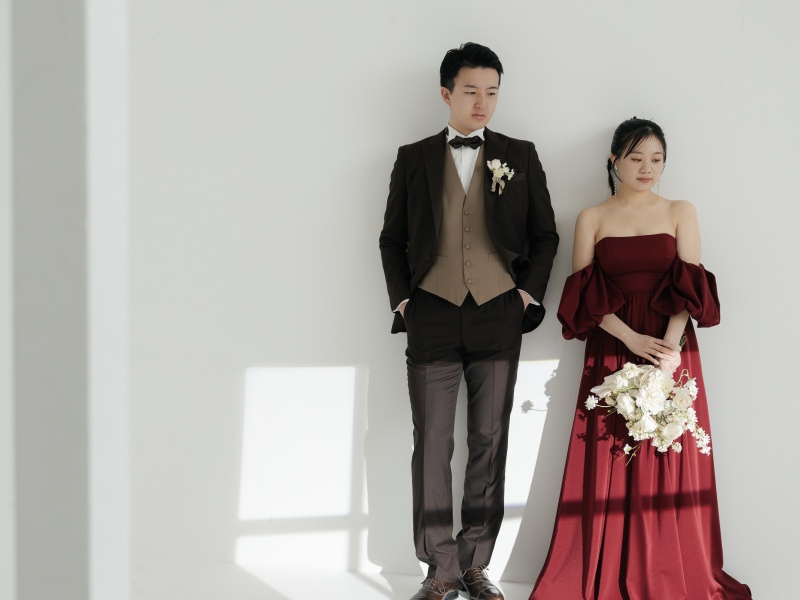 木漏れ日を使ってしっとりと