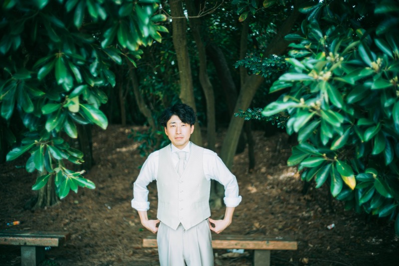 ご新郎様ソロショット