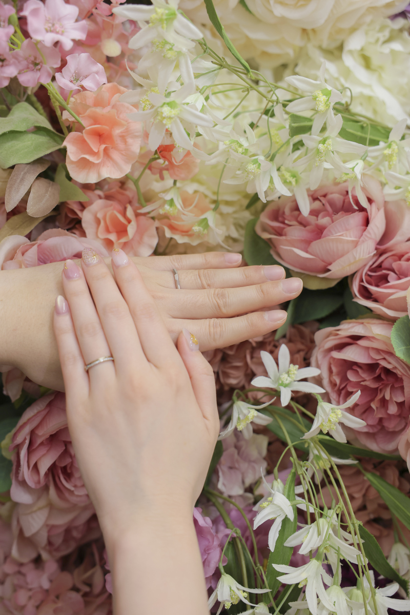 指輪ショット。