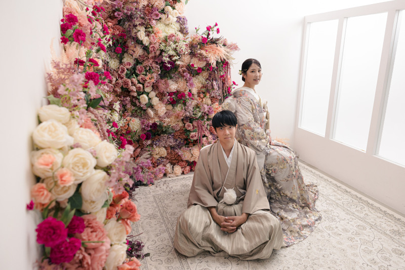 カメラ目線バッチリ！