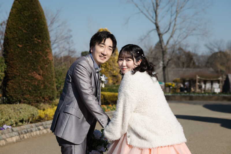 振り返りショット!