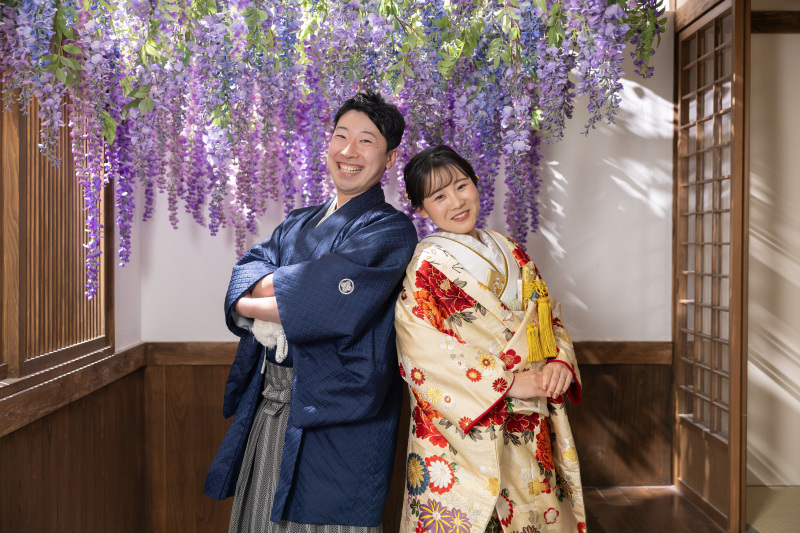 笑顔あふれる屋内庭園撮影！