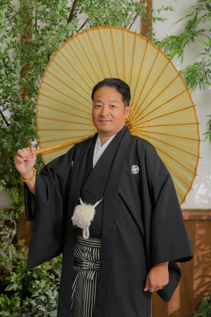 続いて新郎さんのソロショット。