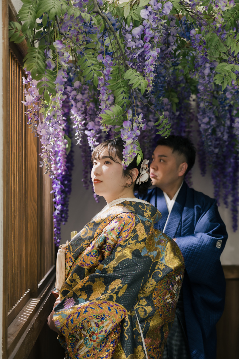 光に照らされて