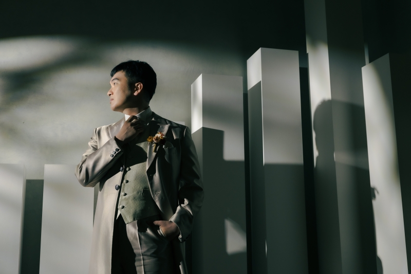 ご新郎様のソロショット