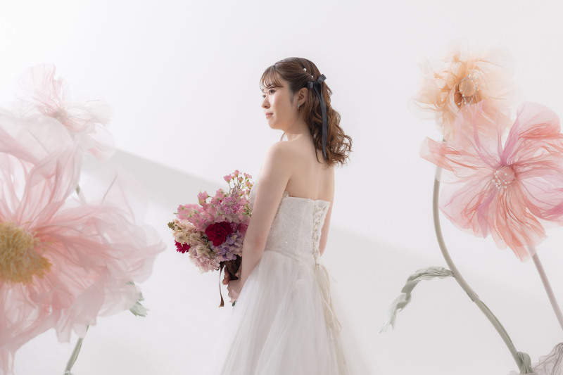 新婦さんのソロショット！