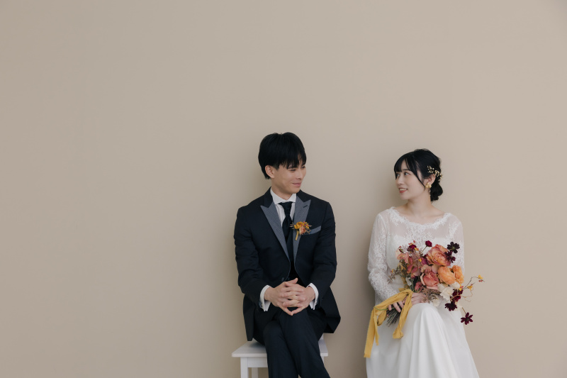 温かみのある壁で
