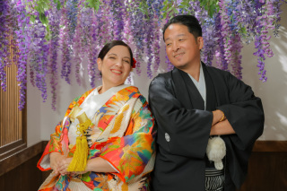 日本で節目の婚礼写真撮影！