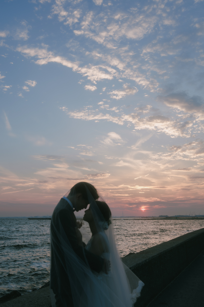 沈む夕日