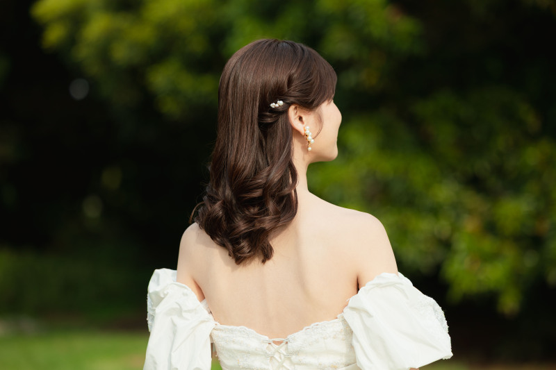 ヘアまでしっかり可愛く残す