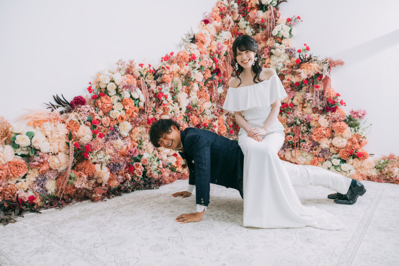 お二人らしいお写真☆