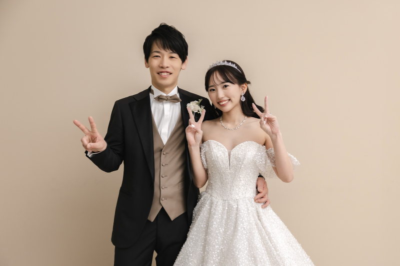 最後はピース！