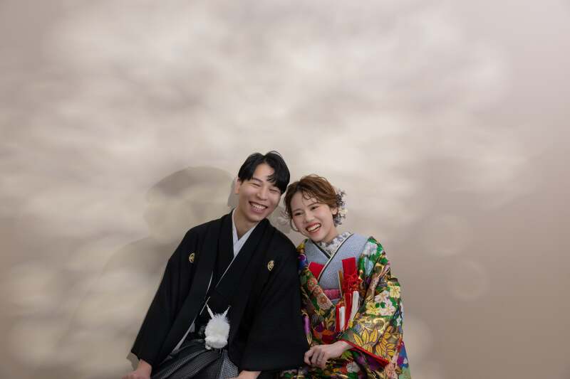 【スタジオAQUA】和装ハウススタジオで二人らしく!