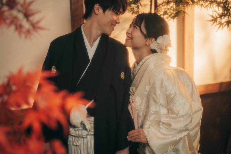 紅葉とも色合いもマッチしてます！