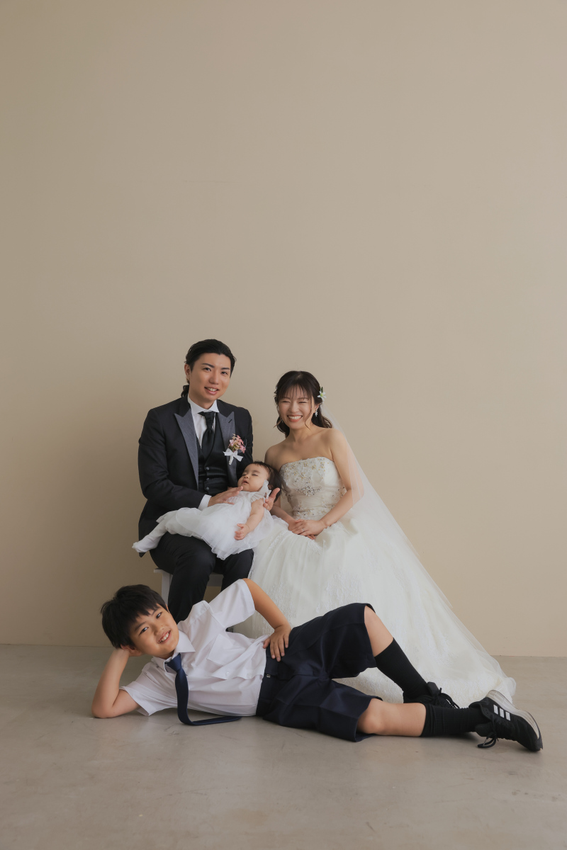 大切な瞬間を大好きな家族と。