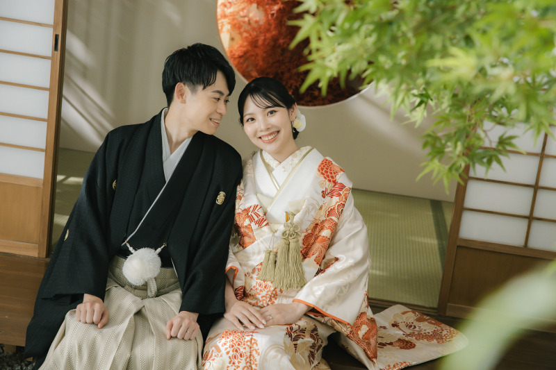 屋内庭園スタジオ撮影！