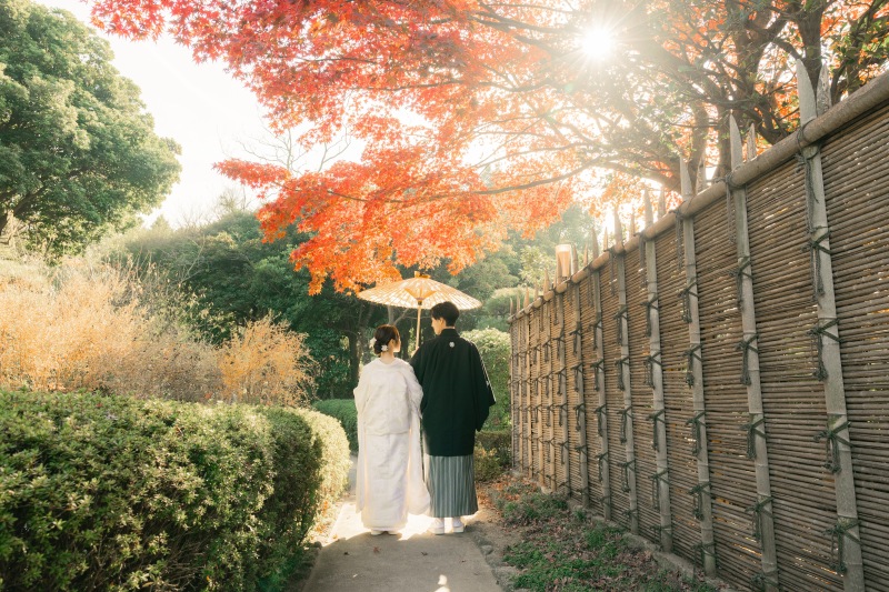 見浜園での紅葉撮影！