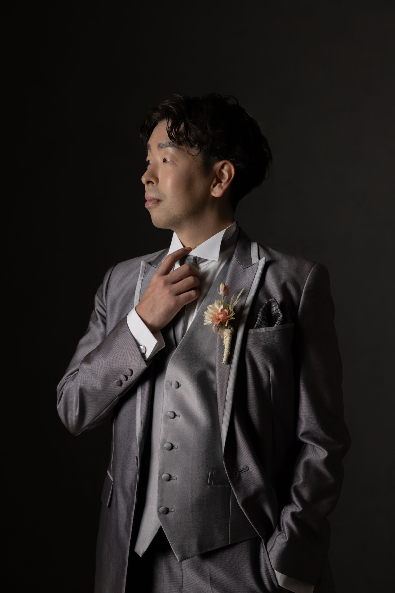 新郎さんのソロショット