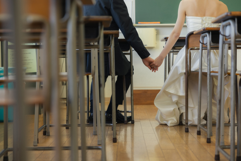 思い出の席で手繋ぎ！