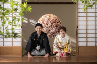 屋内庭園スタジオ撮影！