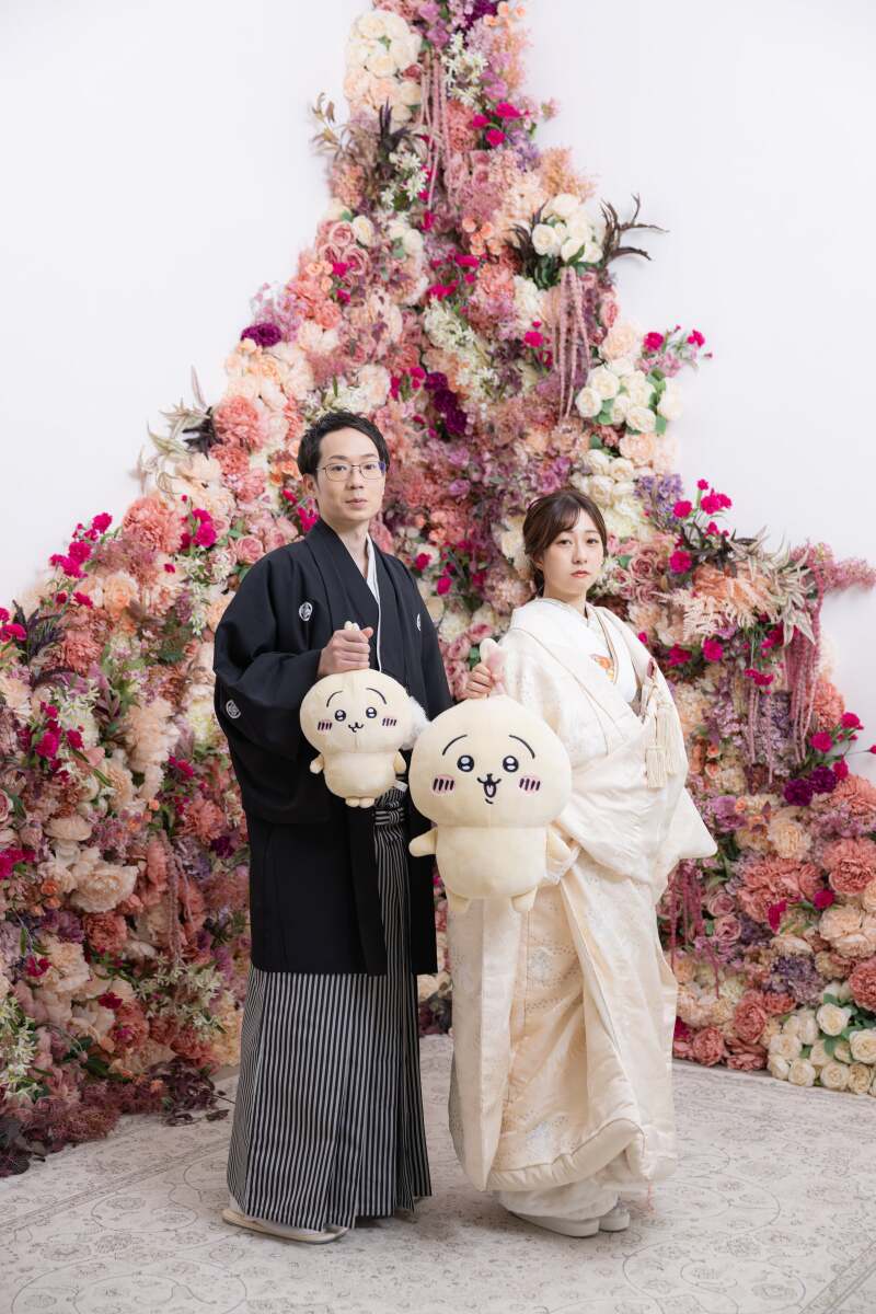 お持ち込みの小物と！