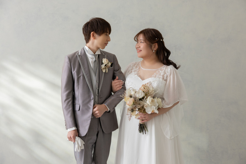 洋装へチェンジ