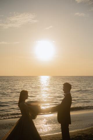 稲毛海浜公園で夕景撮影！