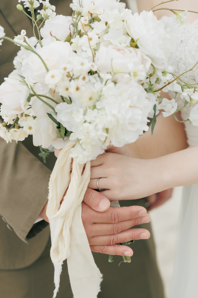 ブーケと指輪