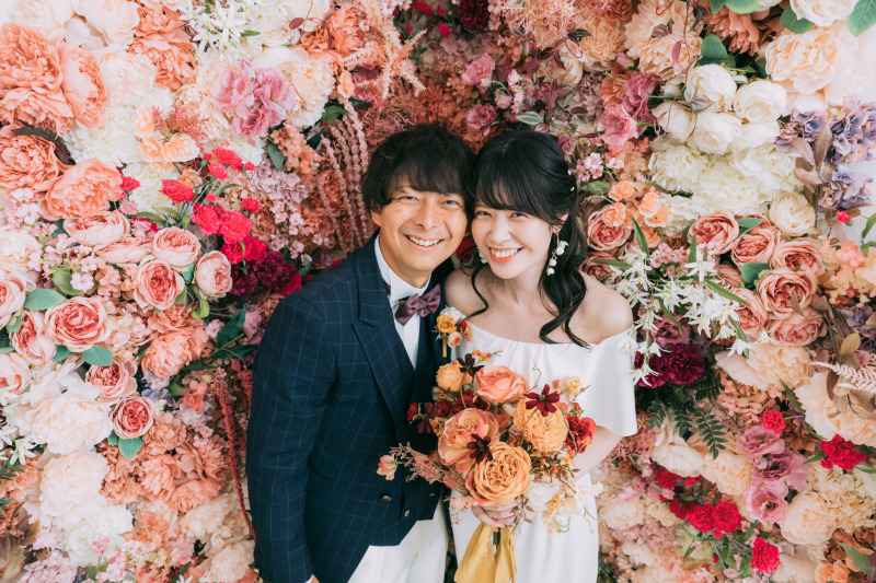 お花に包まれて◎