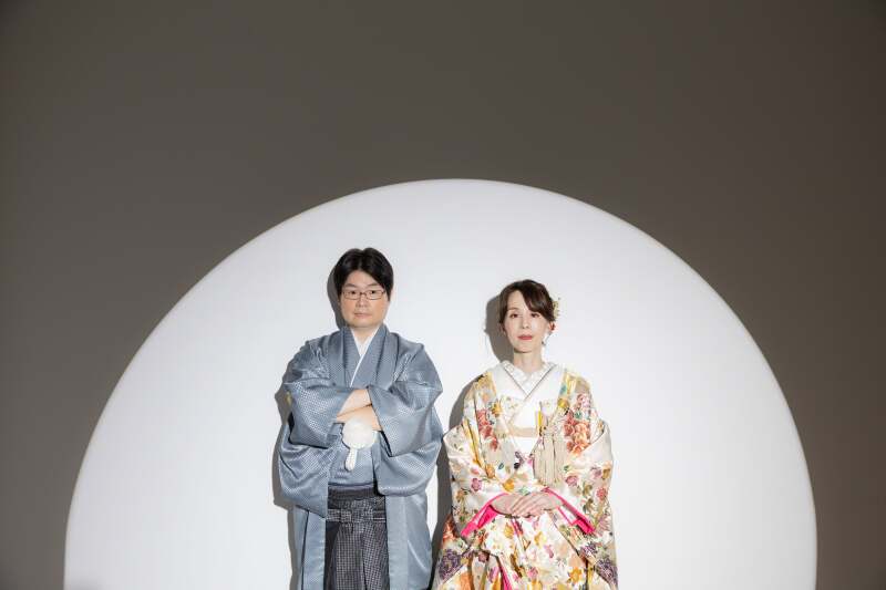和装でのスタジオ撮影！