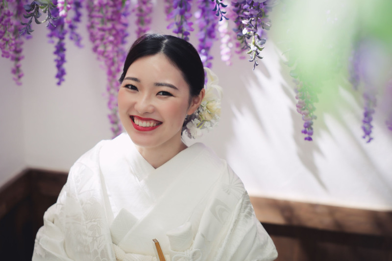 新婦さんソロショット