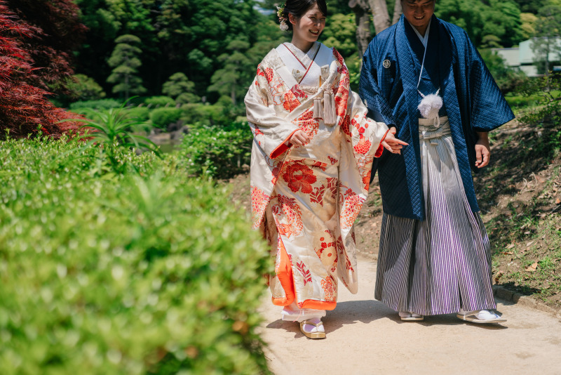 寄り添うお二人