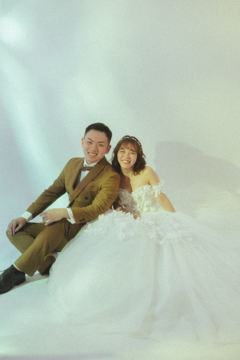 おふたりの好きな光や雰囲気を作り出せるスタジオ