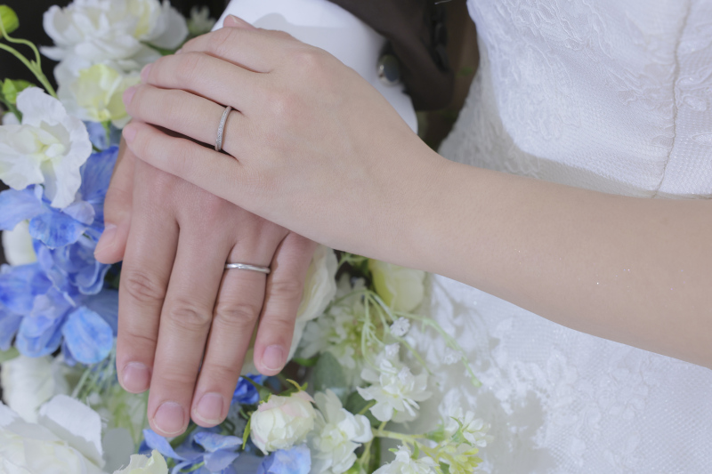 指輪ショット。