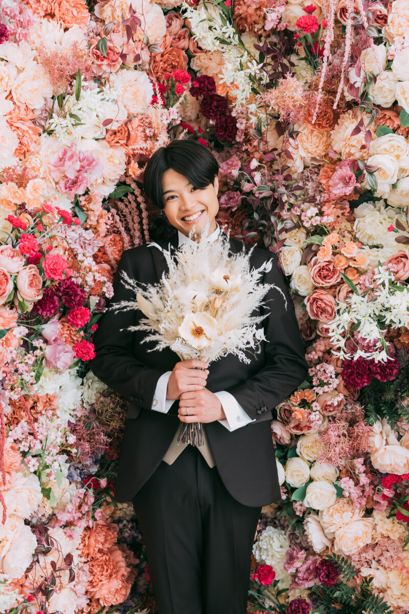 新郎さんソロショット