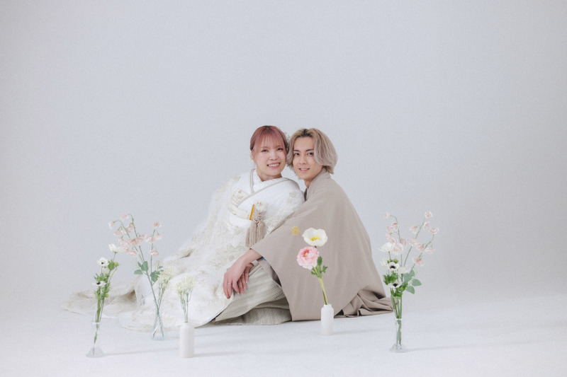 お座りショット