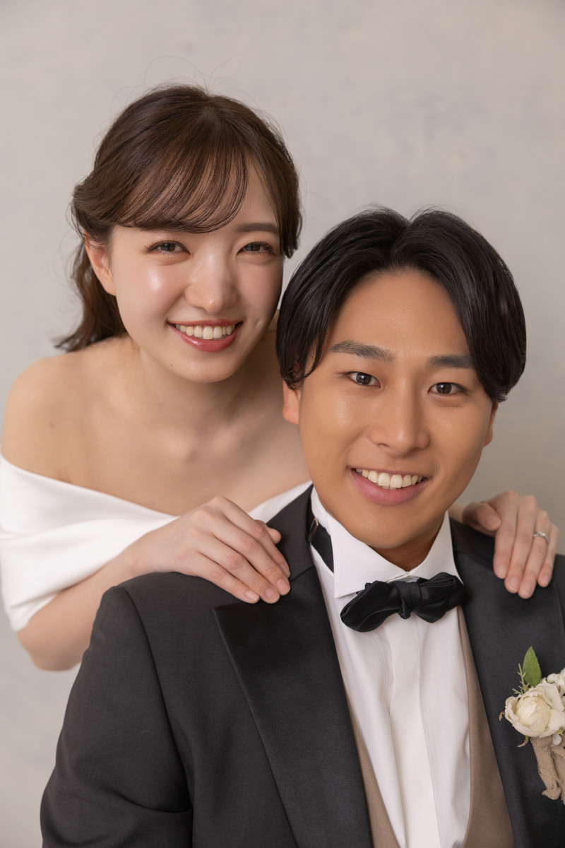 ぎゅっとくっついて