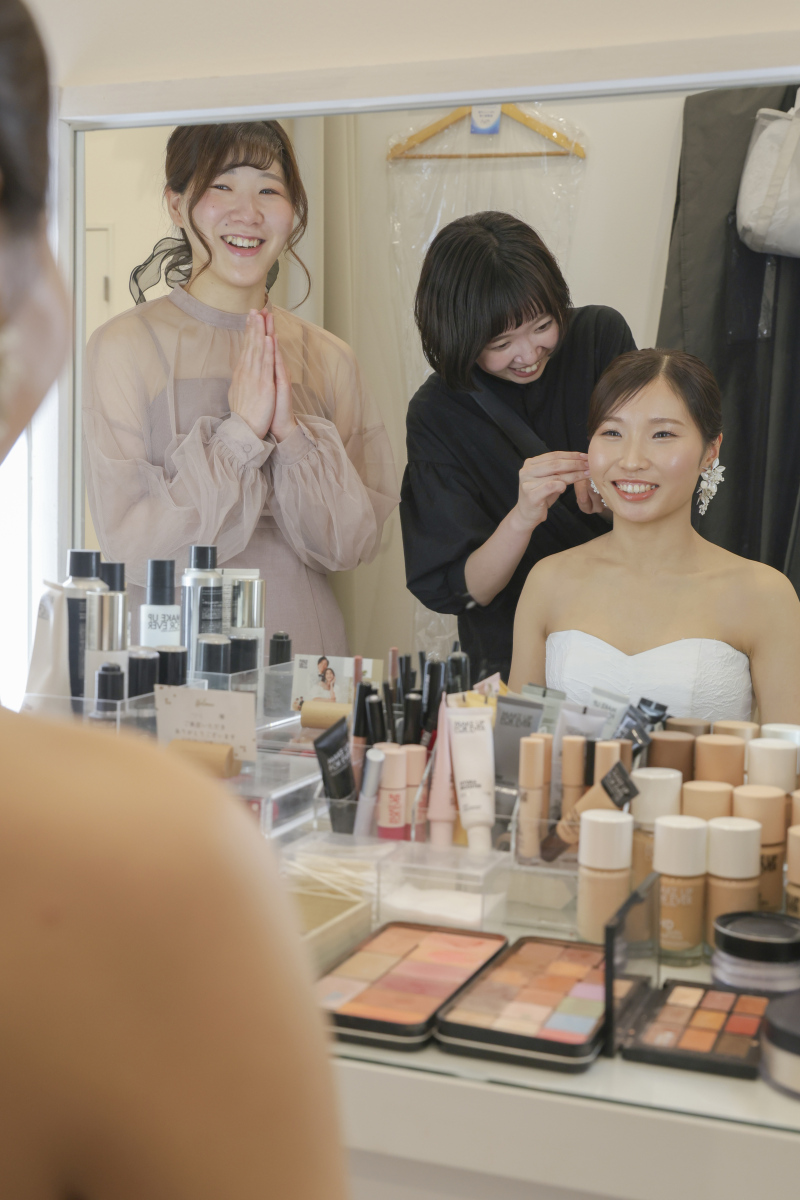 始まりはお支度から！